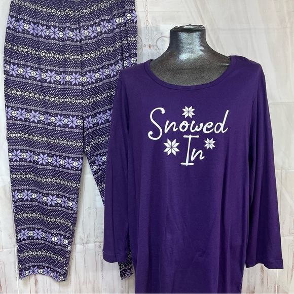 Dreams &. Co L (18/20) 2 piece pajama set - Picture 2 of 12